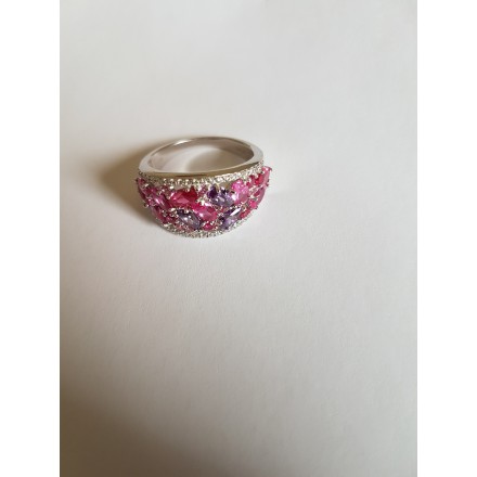 BAGUE  EN ARGENT  POUR  FEMME