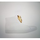 BASKETS  EN CUIR GIANNI VERSACE